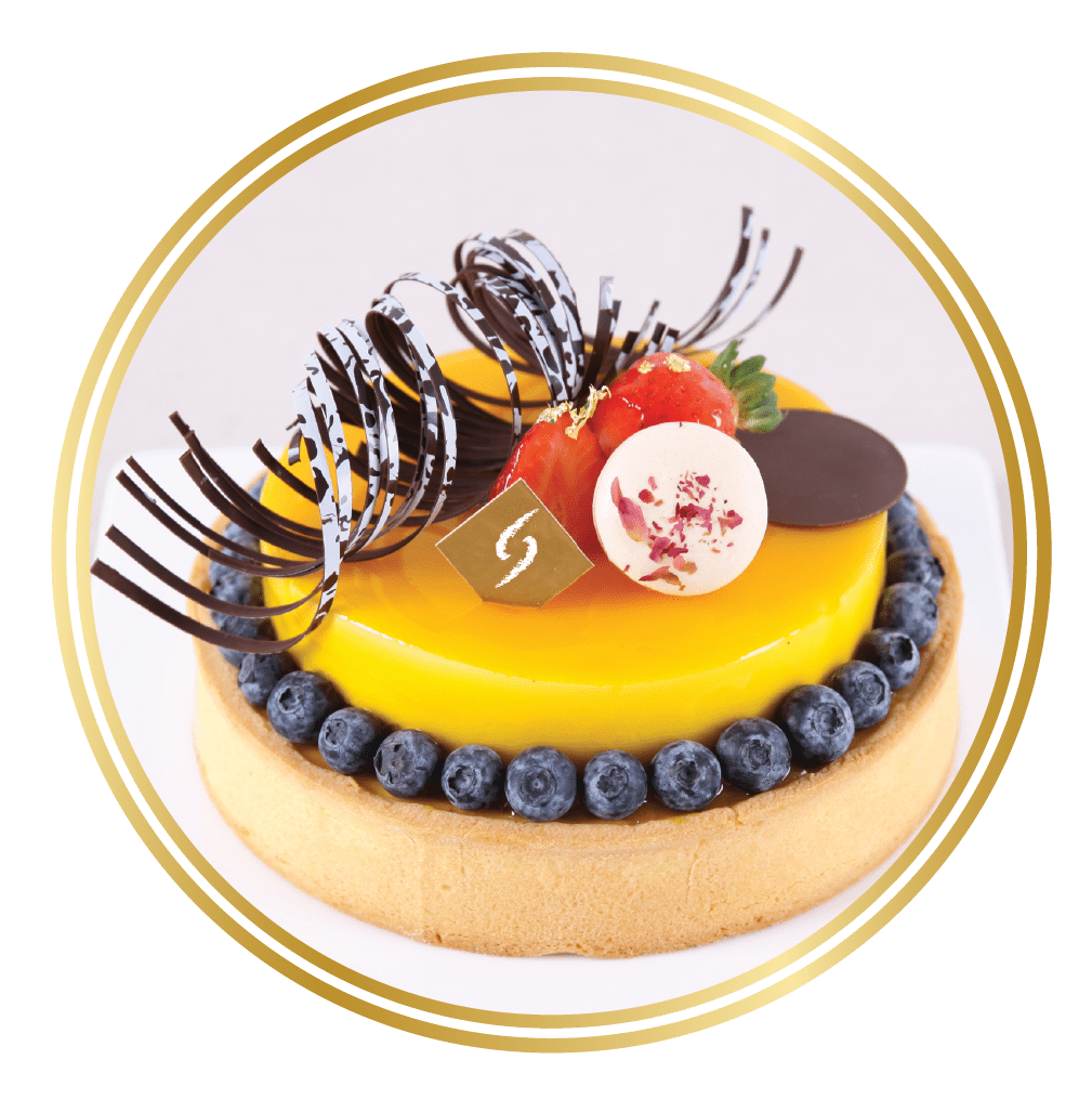 Tiramisu Tart Gel Cake